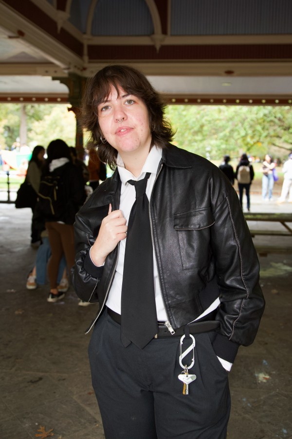 Mo Miller at the Lesbian Pie Eating Contest