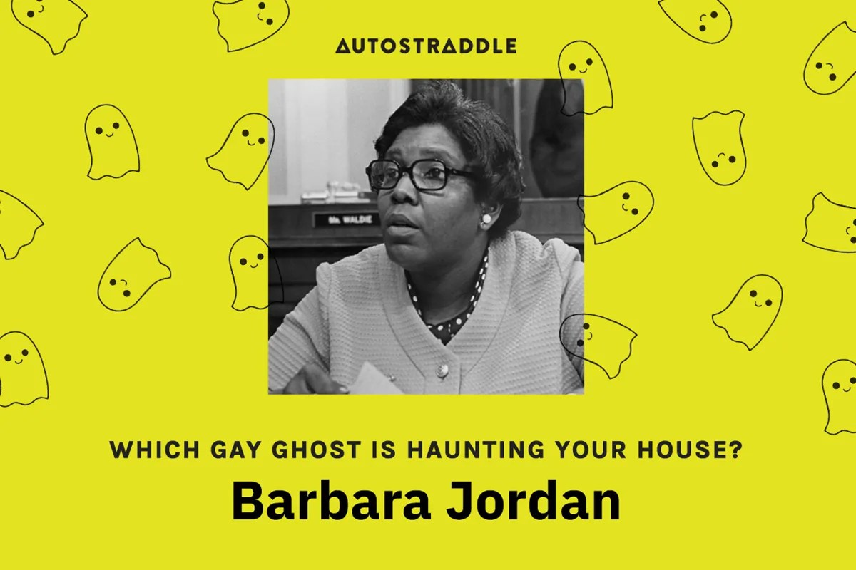 you're haunted by barbara jordan