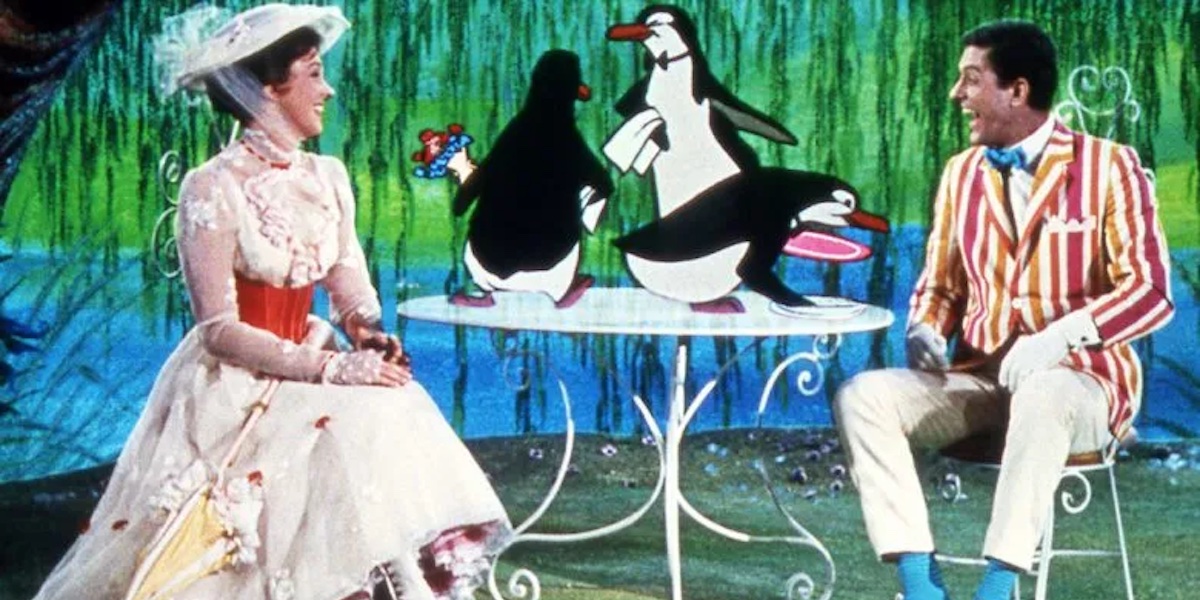 mary poppins and penguins