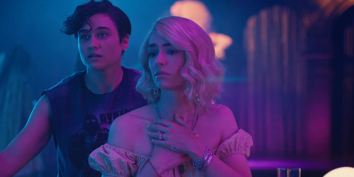 Katy O'Brian and Jack Haven in Queens of the Dead