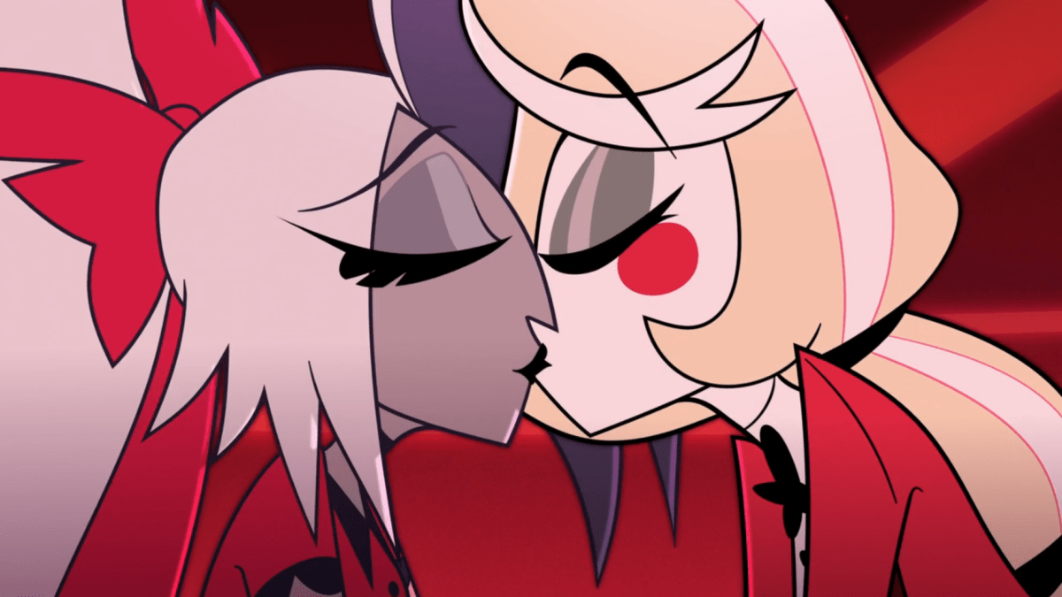Hazbin Hotel 205 206 charlie vaggie kiss