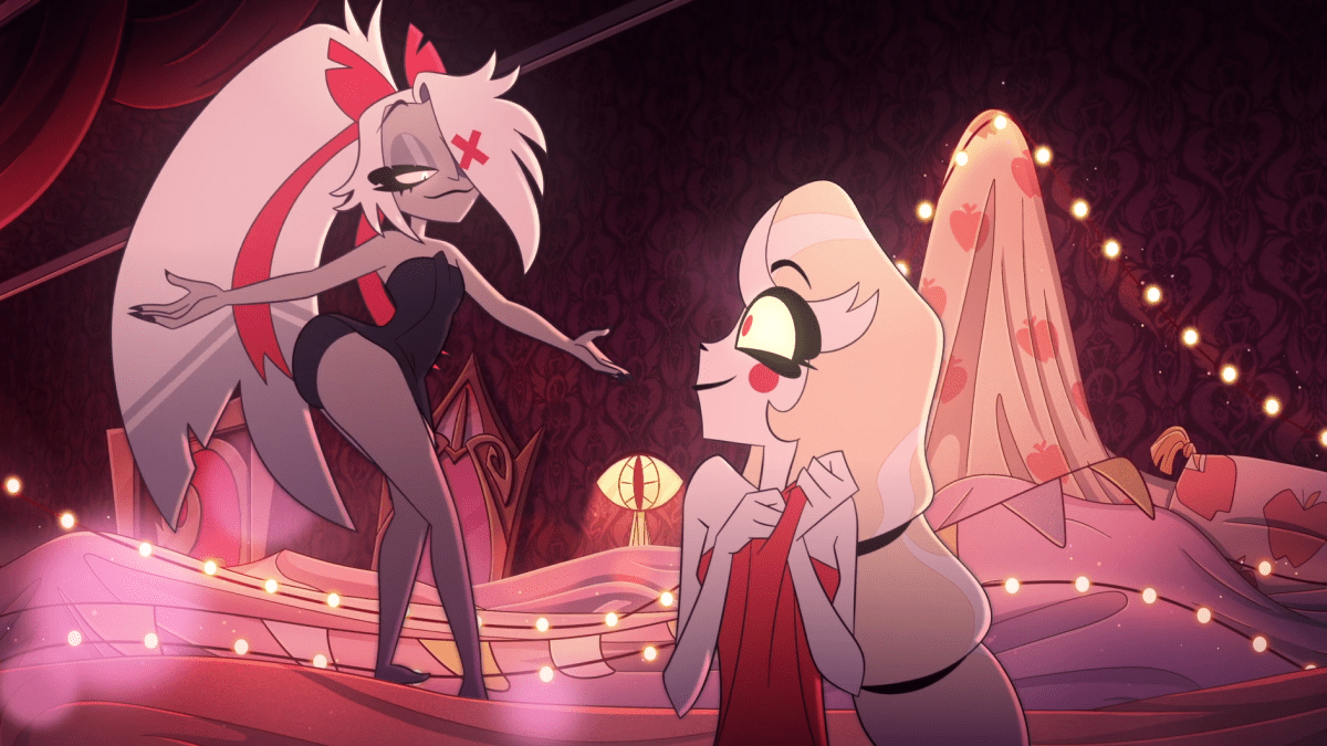 Hazbin Hotel 205 206-7 vaggie shakes her booty for charlie