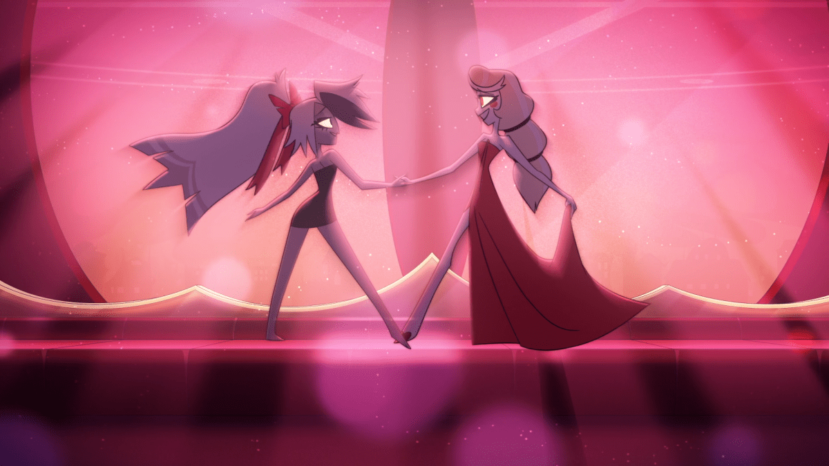 Hazbin Hotel 205 206-9 charlie and vaggie dance