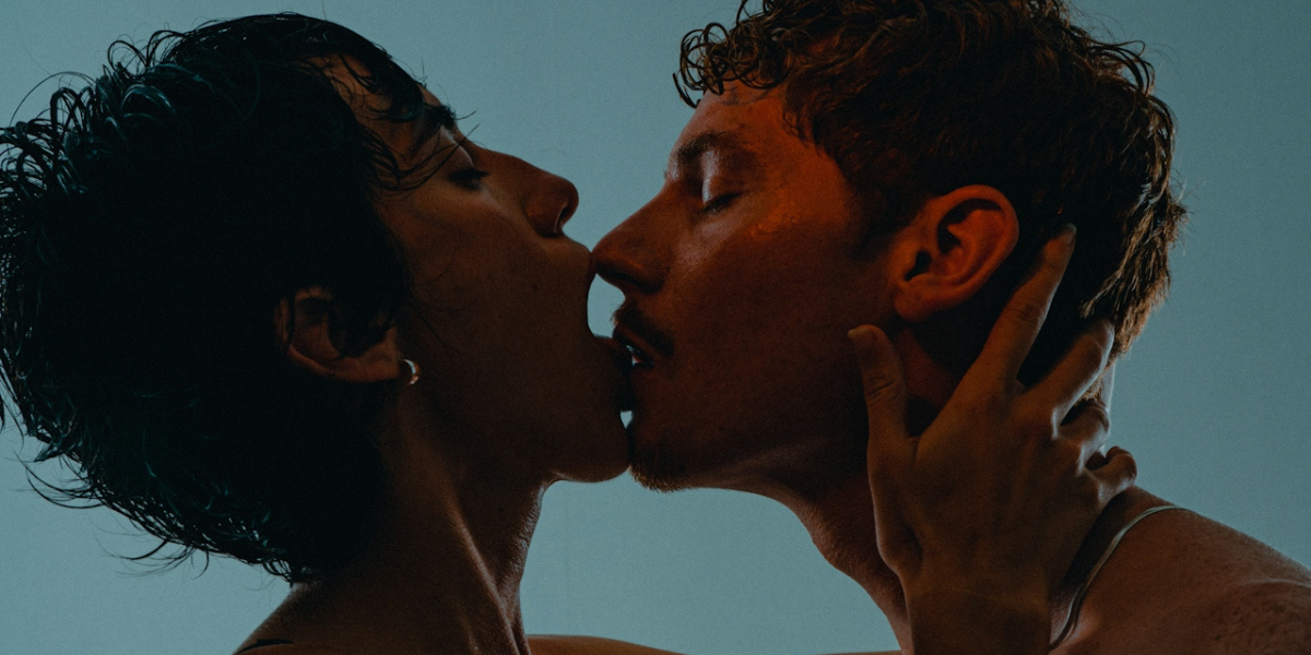 two people making out