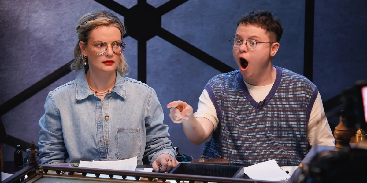 cast members of Dimension 20, including Ally Beardsley