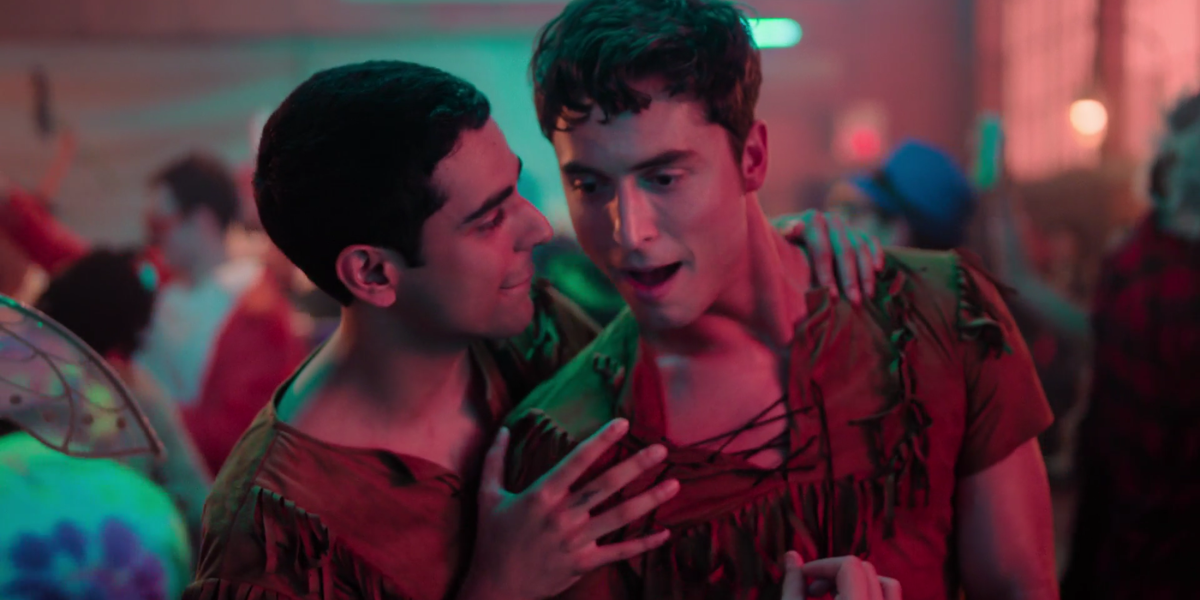 Benny and Miles in Overcompensating's Halloweekend episode