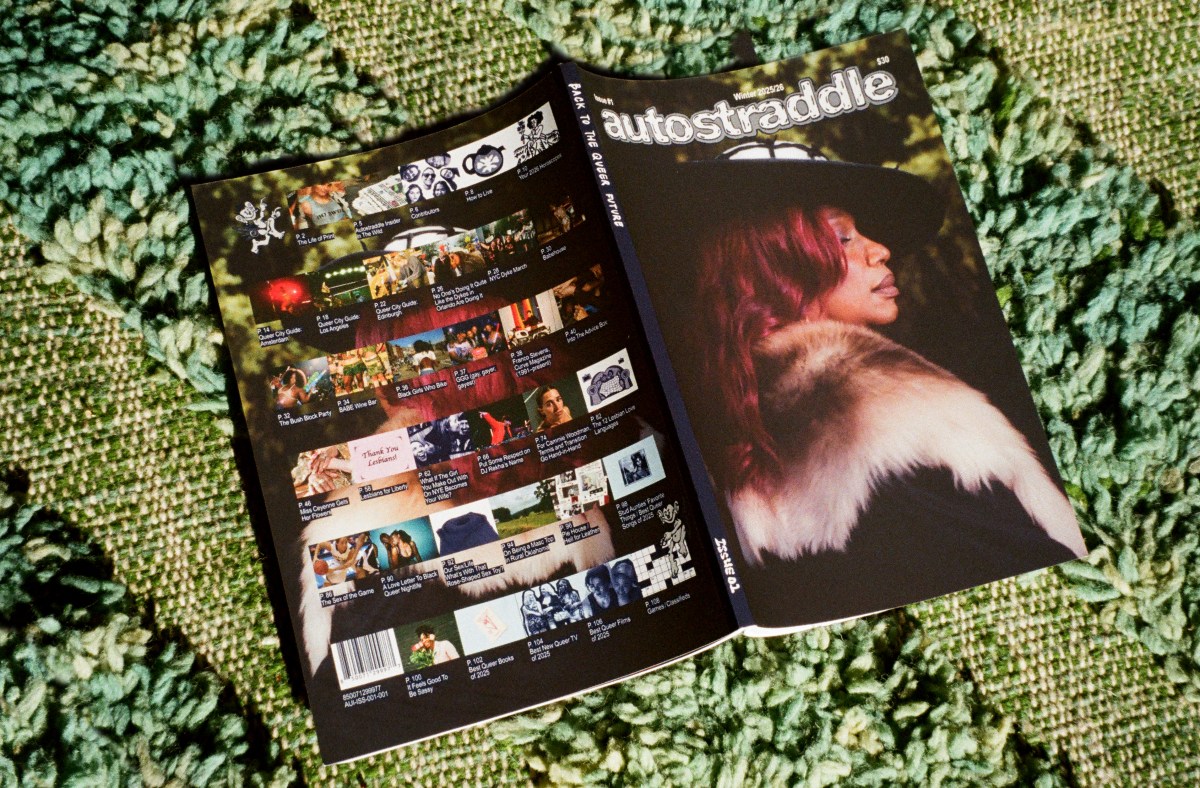 Ceyenne Doroshow on the cover of The Autostraddle Insider print magazine