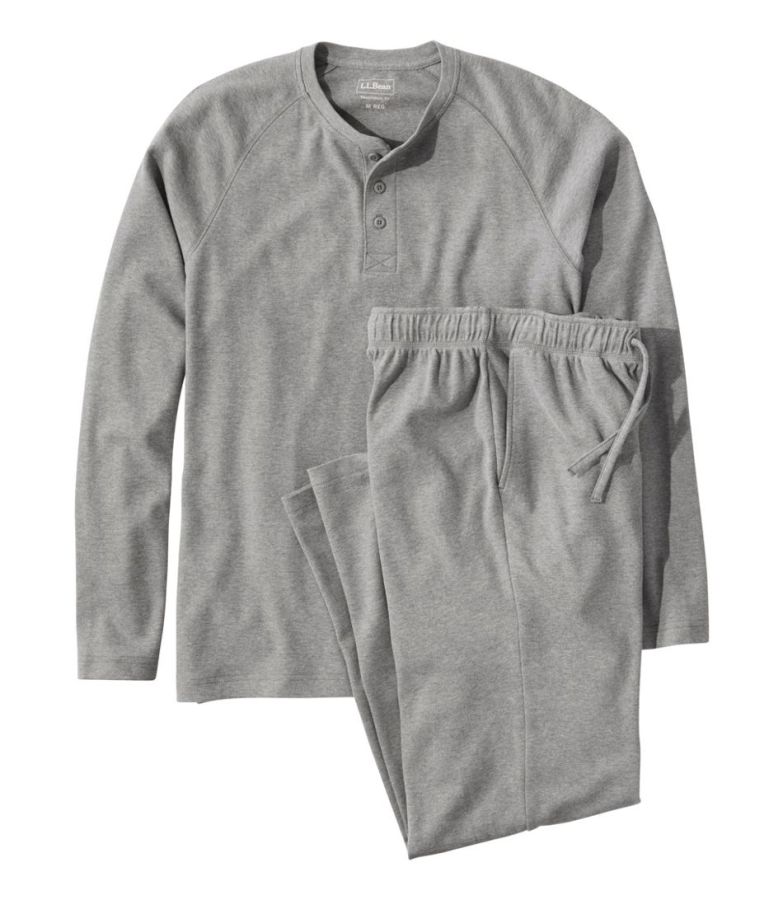 cotton grey pajamasa