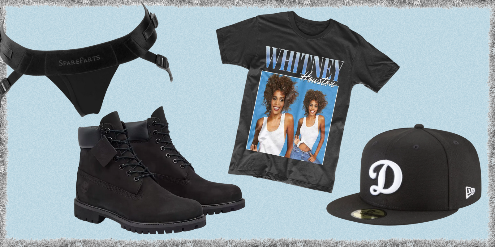 collage of stud aunties item