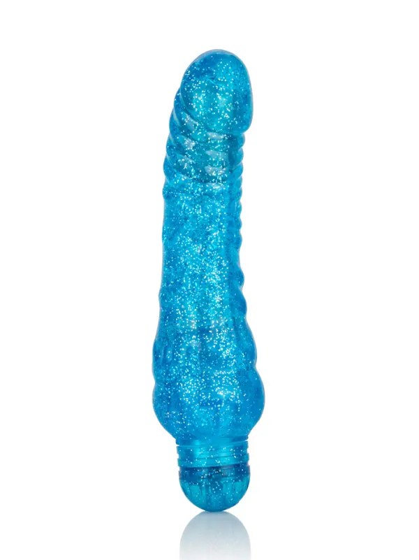 a blue dildo