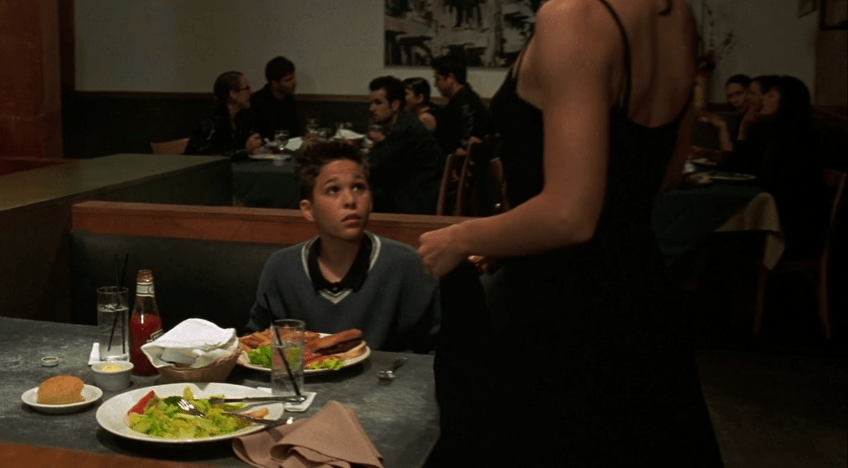 young boy in 13 going on 30
