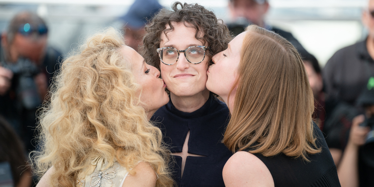 Gillian Anderson, Jane Schoenbrun, and Hannah Einbinder