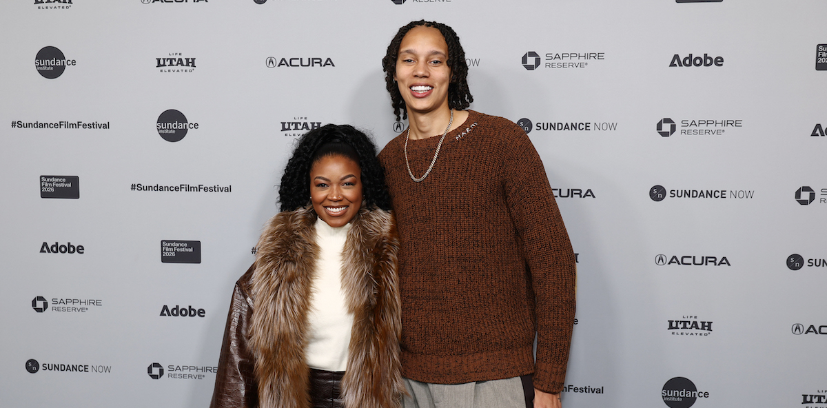 PARK CITY, UTAH - JANUARY 27: (L-R) Cherelle Griner and Brittney Griner attend "The Brittney Griner Story " Premiere during the 2026 Sundance Film Festival at The Ray Theatre on January 27, 2026 in Park City, Utah. (Photo by Arturo Holmes/Getty Images)