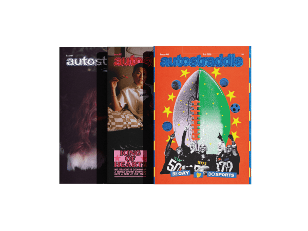 past three issues of the autostraddle magazine