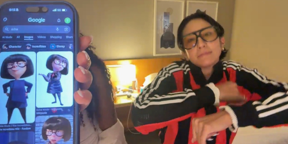 edna dancing on the stream