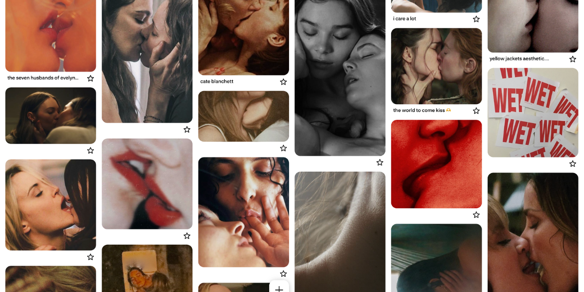 sapphic lesbian pinterest board